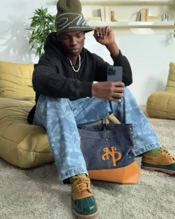 Nude Project Allday Shopper Bag Denim Discount