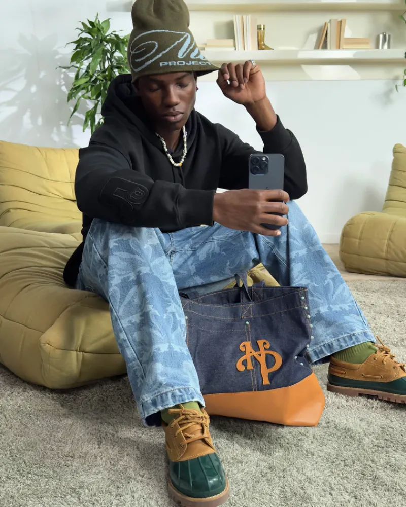 Nude Project Allday Shopper Bag Denim Discount