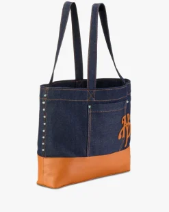 Nude Project Allday Shopper Bag Denim Discount