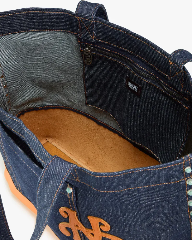 Nude Project Allday Shopper Bag Denim Discount