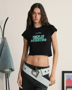 Nude Project Amor de Verano Tee Black Online