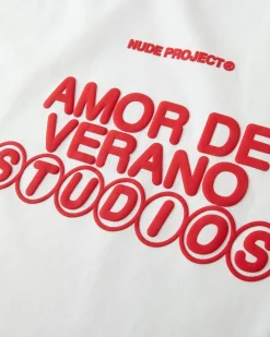Nude Project Amor de Verano Tee White New