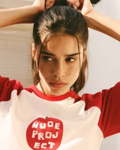 Nude Project Apple Crew Raglan Tee Sale