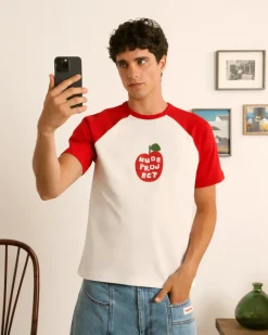 Nude Project Apple Crew Raglan Tee Sale