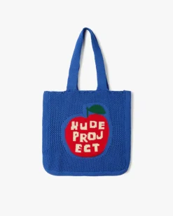 Nude Project Apple Crochet Bag Blue