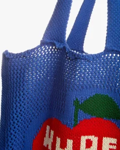 Nude Project Apple Crochet Bag Blue