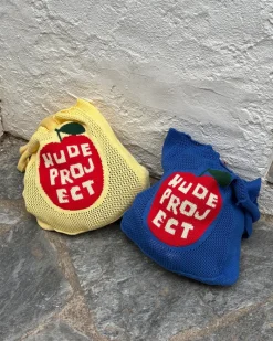 Nude Project Apple Crochet Bag Yellow Hot