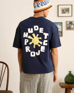 Nude Project Astro Tee Navy Clearance