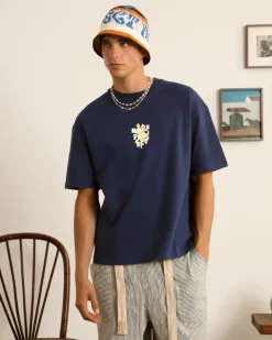 Nude Project Astro Tee Navy Clearance
