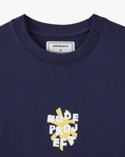 Nude Project Astro Tee Navy Clearance