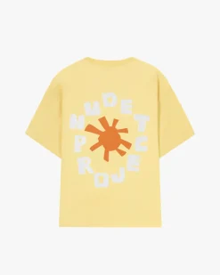 Nude Project Astro Tee Pale Banana Clearance