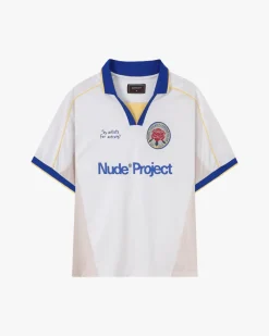 Nude Project Basic Football Tee White