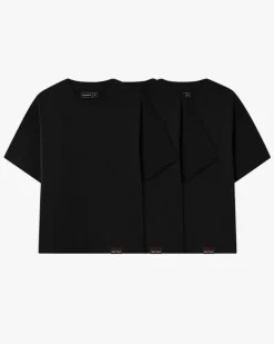 Nude Project Basic Tee Black 3Xpack Clearance