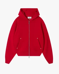 Nude Project Beast Zip-Up Hoodie Red