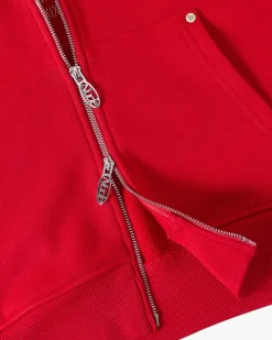 Nude Project Beast Zip-Up Hoodie Red