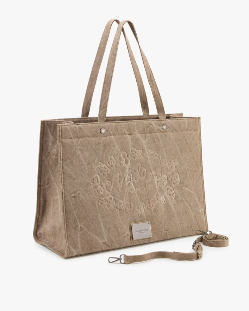 Nude Project Big Canvas Bag Brown