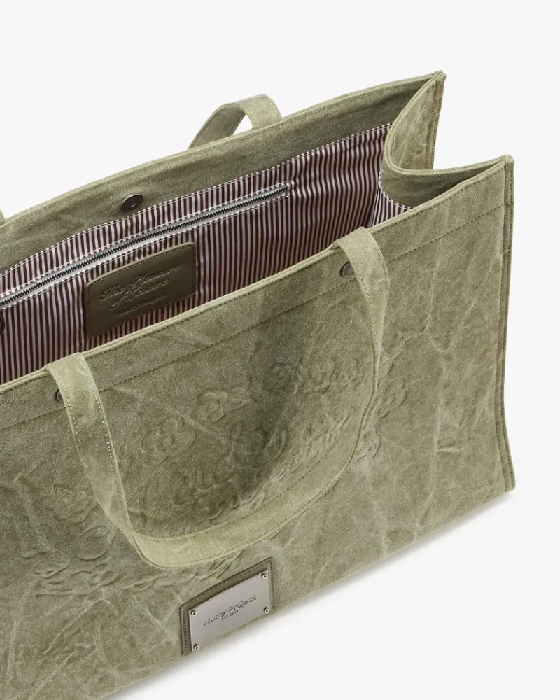 Nude Project Big Canvas Bag Green Clearance