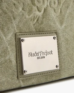 Nude Project Big Canvas Bag Green Clearance