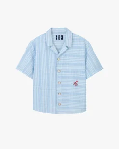 Nude Project Block Shirt Baby Blue Sale