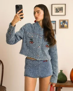 Nude Project Boucle Woman Jacket Discount
