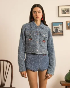 Nude Project Boucle Woman Jacket Discount