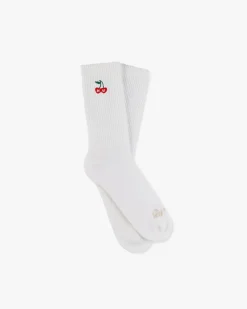 Nude Project Calcetines Quote Marfil/Rojo 2Xpack Sale