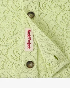 Nude Project Camisa Romantica Verde Hot