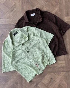 Nude Project Camisa Romantica Verde Hot