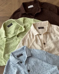 Nude Project Camisa Romantica Verde Hot