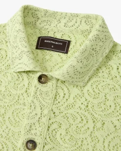 Nude Project Camisa Romantica Verde Hot