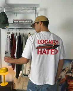 Nude Project Camiseta Blanca Locally Hated Sale