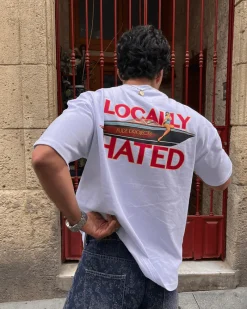 Nude Project Camiseta Blanca Locally Hated Sale