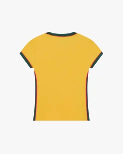 Nude Project Camiseta Brasil Amarilla Clearance