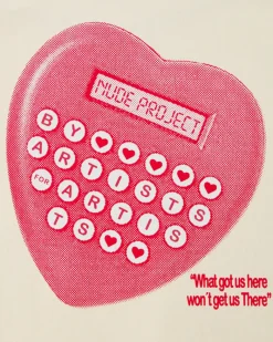 Nude Project Camiseta Calculator Blanco Crema New