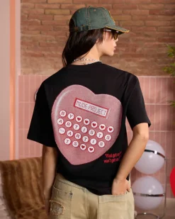 Nude Project Camiseta Calculator Negra Clearance
