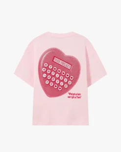 Nude Project Camiseta Calculator Rosa Best