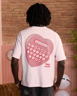 Nude Project Camiseta Calculator Rosa Best