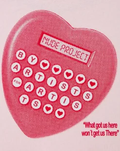 Nude Project Camiseta Calculator Rosa Best