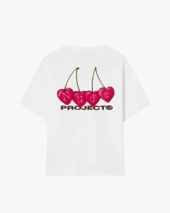 Nude Project Camiseta Cherry Blanca New