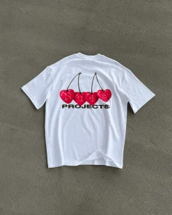 Nude Project Camiseta Cherry Blanca New