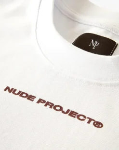 Nude Project Camiseta Cherry Blanca New