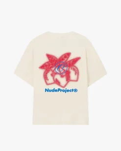 Nude Project Camiseta Cherry Bomb Beige Online
