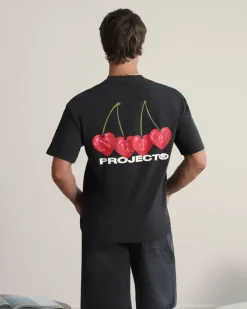 Nude Project Camiseta Cherry Negra Best