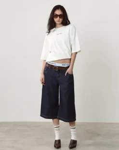 Nude Project Camiseta Cult Kid Blanco Crema Discount