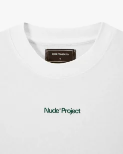 Nude Project Camiseta Cult Kid Blanco Crema Discount