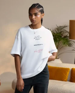 Nude Project Camiseta Face Blanca