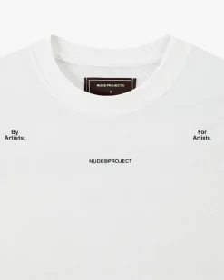Nude Project Camiseta Fine Art Blanca New