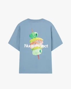 Nude Project Camiseta Gilda Azul New