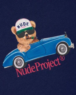 Nude Project Camiseta Hot Azul Marino Sale
