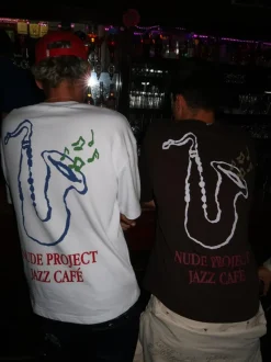 Nude Project Camiseta Jazz Cafe Blanca Discount